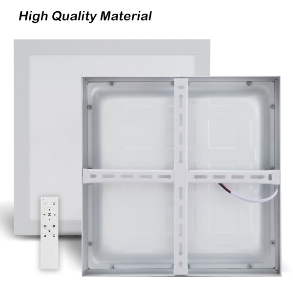 Brilagi-LED Stmievateľné kúpeľňové svietidlo FRAME SMART LED/24W/230V IP44 biele + diaľkové ovládanie