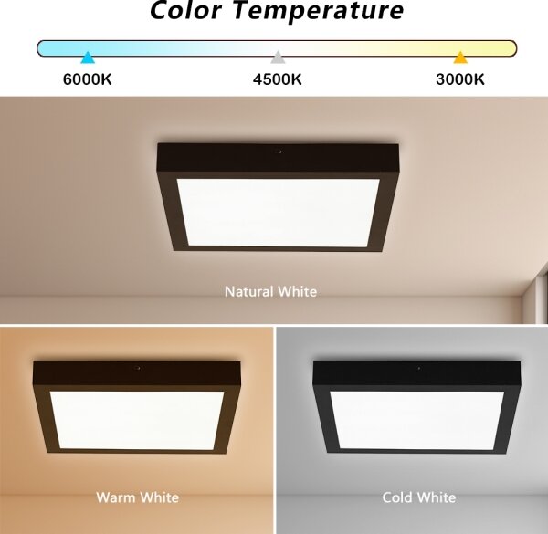 Brilagi-LED Stmievateľné kúpeľňové svietidlo FRAME SMART LED/24W/230V IP44 čierna+DO