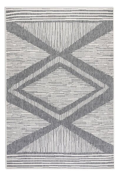 Krémovo-sivý vonkajší koberec 80x150 cm Gemini – Elle Decoration
