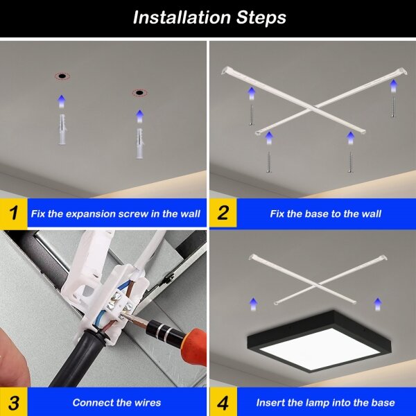 Brilagi-LED Stmievateľné kúpeľňové svietidlo FRAME SMART LED/24W/230V IP44 čierna+DO