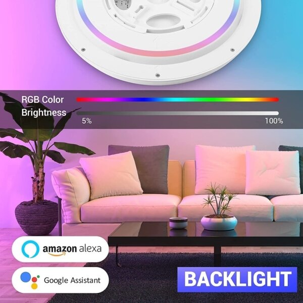 Immax NEO 07164-40- LED RGBCCT Stmievateľné svietidlo 50W/230V Wi-Fi Tuya+DO
