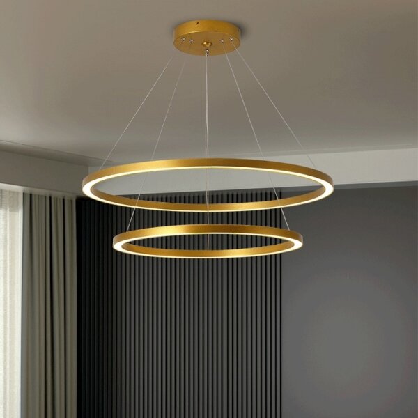 Immax NEO 07159-G80-60 - LED Stmievateľný luster FINO LED/93W/230V Tuya zlatá + DO