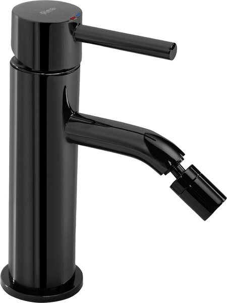 Bidetová batéria Rea LUNGO black chrome
