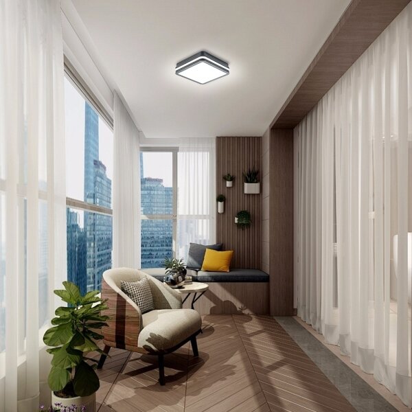 Brilagi - LED vonkajšie svietidlo so senzorom BENE LED/18W/230V 22x22 cm IP54