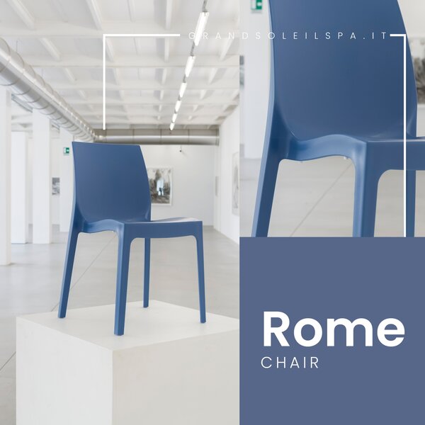 Stima Plastová stolička ROME Vyberte variant ->: Giallo - Žltá