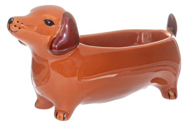 Porcelánová dekoratívna misa 5x14 cm Sausage Dog – Sass & Belle