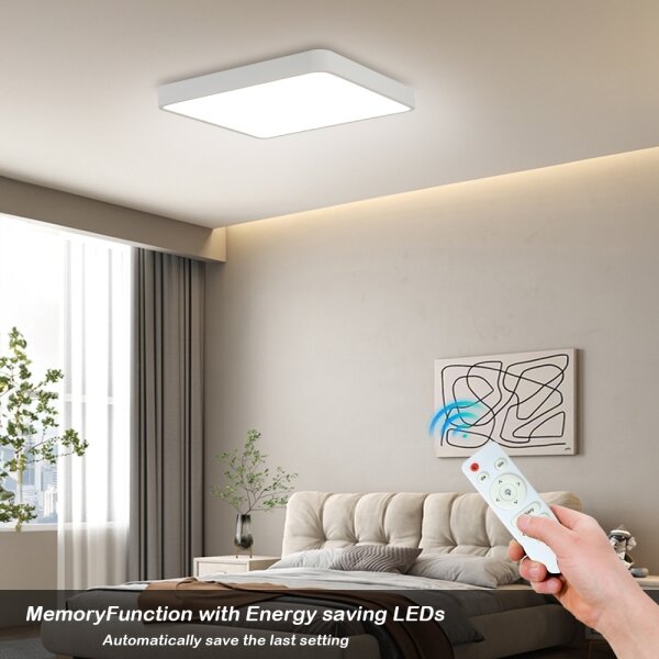 Brilagi - LED Stmievateľné svietidlo POOL SQUARE LED/36W/230V 3000-6000K 40x40 cm biela+DO
