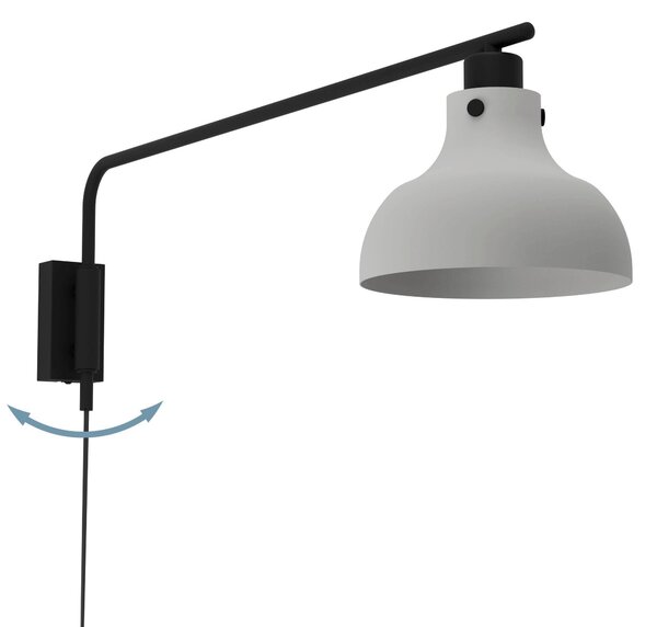 NÁSTENNÉ SVIETIDLO, 80/20 cm Eglo - Online Only bytové doplnky, Online Only