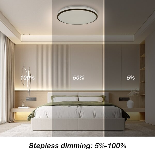 Brilagi - LED Stmievateľné svietidlo SMART LED/28W/230V pr. 35 cm Wi-Fi Tuya + DO