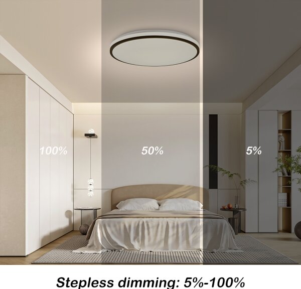 Brilagi - LED Stmievateľné svietidlo SMART LED/36W/230V pr. 45 cm Wi-Fi Tuya + DO