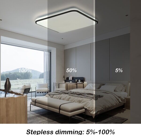 Brilagi - LED Stmievateľné svietidlo SMART LED/36W/230V 45x45 cm Wi-Fi Tuya + DO