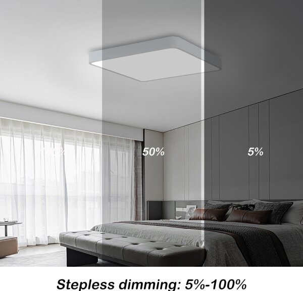 Brilagi - LED Stmievateľné svietidlo POOL SQUARE LED/48W/230V 3000-6000K 50x50 cm biela+DO