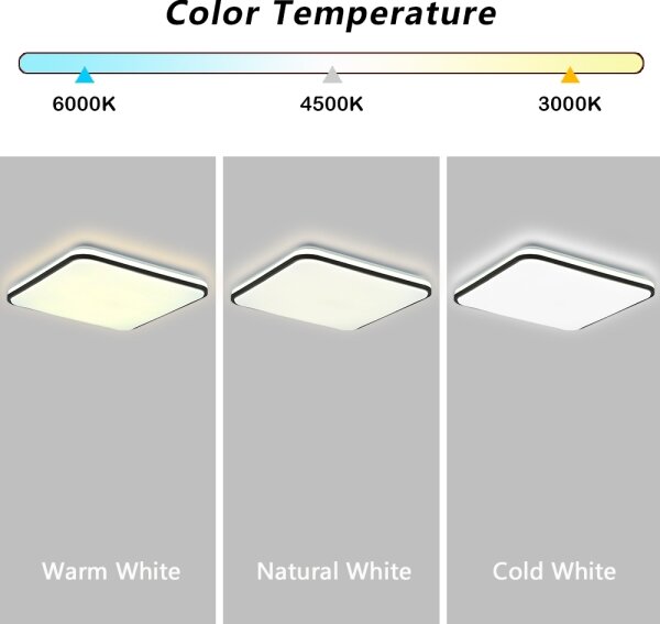 Brilagi - LED Stmievateľné svietidlo SMART LED/28W/230V 40x40 cm Wi-Fi Tuya + DO