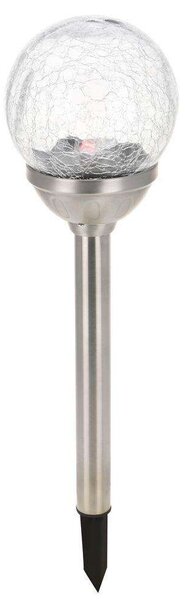 PROGARDEN Solárna lampa LED záhradné svetlo KUGEL šetrné k životnému prostrediu
