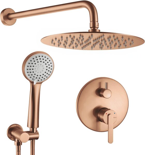 Podomietkový Sprchový Set Rea Js-1180Brg Brush Copper