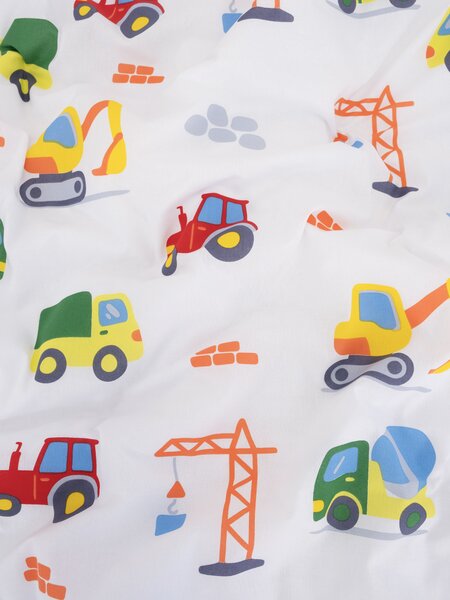 Bavlnená obliečka na vankúš Renforcé 40 × 40 cm - Autá