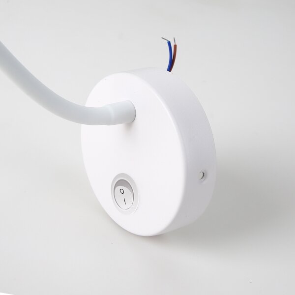 Brilagi - LED Flexibilná nástenná lampa MAYA LED/3W/230V 4000K biela/zlatá