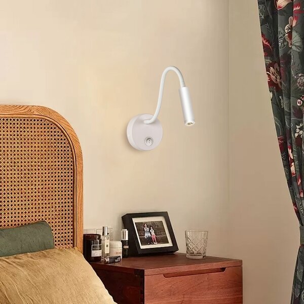 Brilagi - LED Flexibilná nástenná lampa MAYA LED/3W/230V 4000K biela
