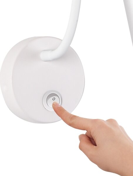 Brilagi - LED Flexibilná nástenná lampa MAYA LED/3W/230V 4000K biela