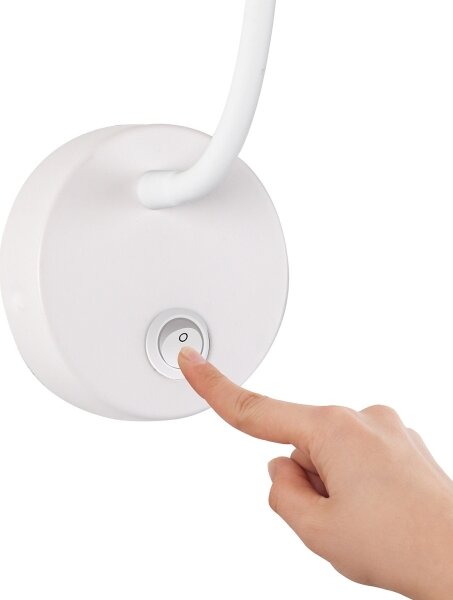 Brilagi - LED Flexibilná nástenná lampa MAYA LED/3W/230V 4000K biela/zlatá