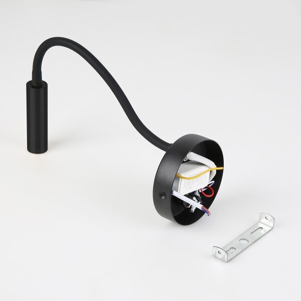 Brilagi - LED Flexibilná nástenná lampa MAYA LED/3W/230V 4000K čierna