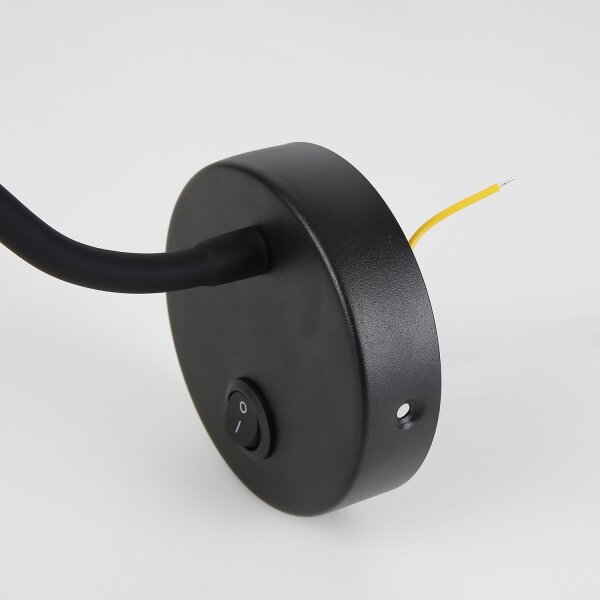 Brilagi -LED Stmievateľná flexibilná nástenná lampa MAYA 1xG9/4W/230V čierna/zlatá
