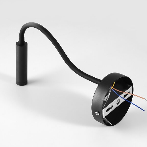 Brilagi - LED Stmievateľná flexibilná nástenná lampa MAYA 1xG9/4W/230V čierna