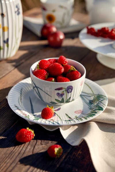 Porcelánový tanier Hammershøi Summer Coastal flower 22 cm