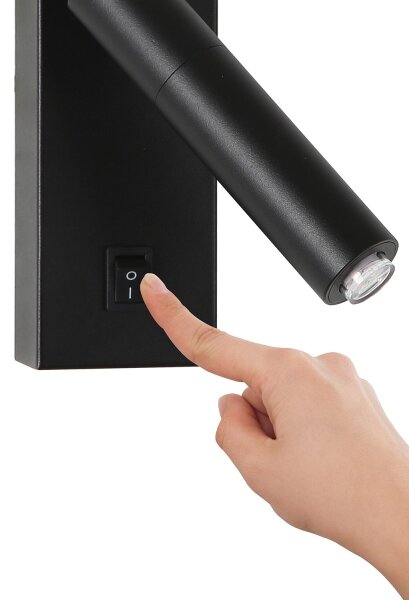 Brilagi - LED Nástenné bodové svietidlo MAYA 1xG9/4W/230V čierna