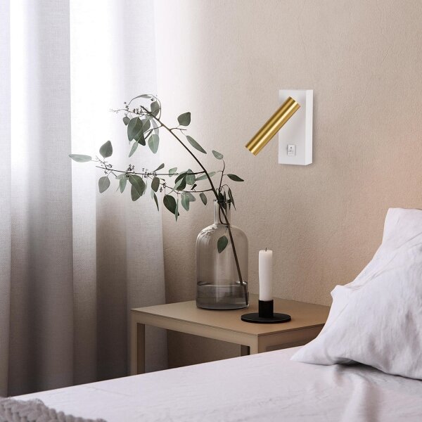Brilagi - LED Nástenné bodové svietidlo MAYA LED/3W/230V 4000K biela/zlatá