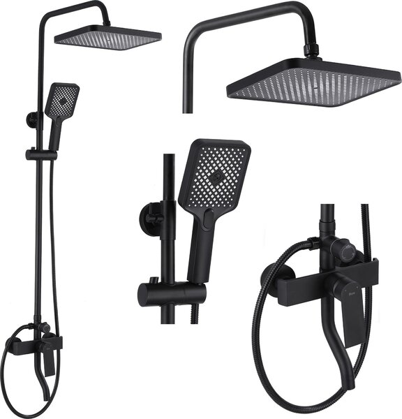 Sprchový set Rea HASS Black