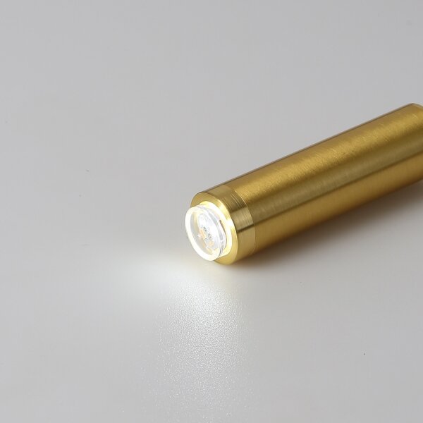 Brilagi - LED Stmievateľná flexibilná nástenná lampa MAYA 1xG9/4W/230V biela/zlatá
