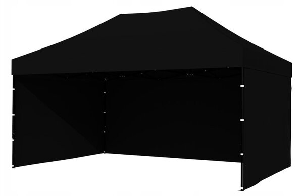 JAKS Nožnicový stan profi HQ 3 x 4,5 m čierny