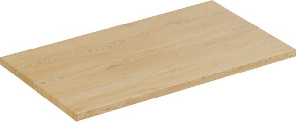 Comad Závěsná skříňka pod umyvadlo Aster Nordic s deskou a regálem 80 cm zelená/dub cremona