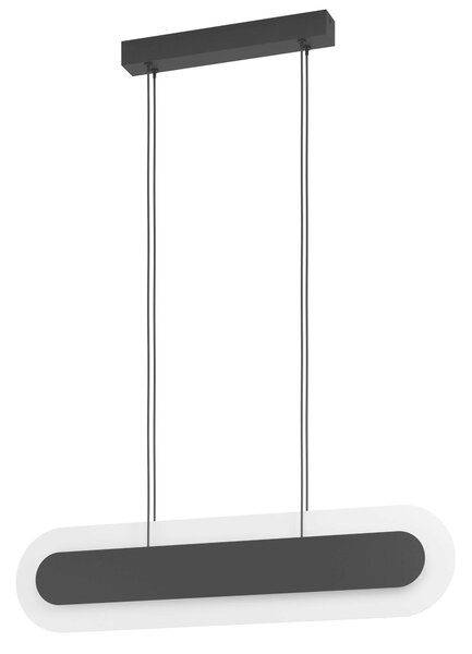 ZÁVESNÉ LED SVIETIDLO, 86/3,5/150 cm Eglo - Online Only bytové doplnky, Online Only