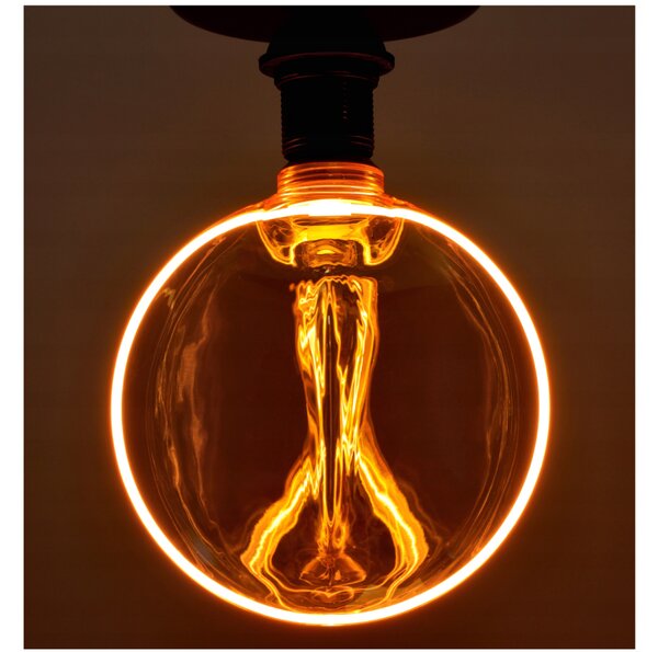 ECOLIGHT Dekoratívna LED žiarovka E27 4W 200lm G188 Amber Retro - rada ZERO