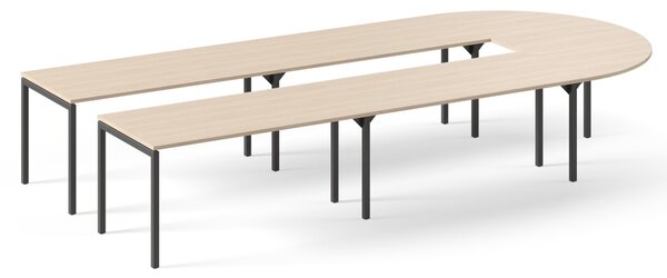 NARBUTAS - Rokovací stôl NOVA v tvare U 420x200 cm
