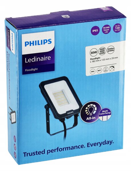 LED reflektor Philips 30W 3300lm CCT dlhý kábel - výkonný
