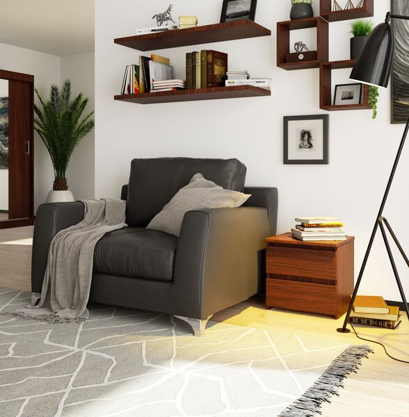 Ak furniture Nočný stolík CL2 40 cm wenge