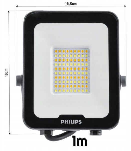 LED reflektor Philips 30W 3300lm CCT dlhý kábel - výkonný