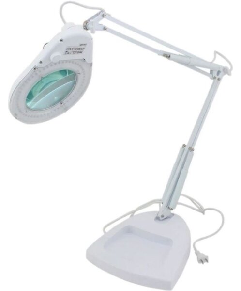 LED Stolná lampa s lupou LED/15W/230V