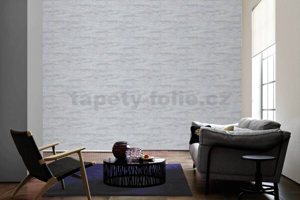Vliesové tapety na stenu Attractive2 39041-3, rozmer 10,05 m x 0,53 m, strieborná stierka na sivom podklade, A.S. Création