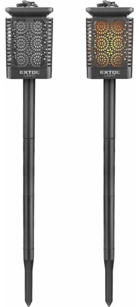 Extol - LED Solárne svietidlo 4v1 LED/600 mAh/1,2V IP44