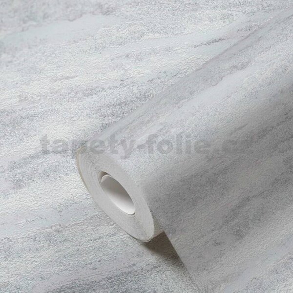 Vliesové tapety na stenu Attractive2 39041-3, rozmer 10,05 m x 0,53 m, strieborná stierka na sivom podklade, A.S. Création