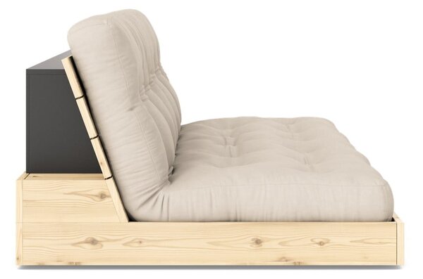 Béžová rozkladacia pohovka 196 cm Base – Karup Design