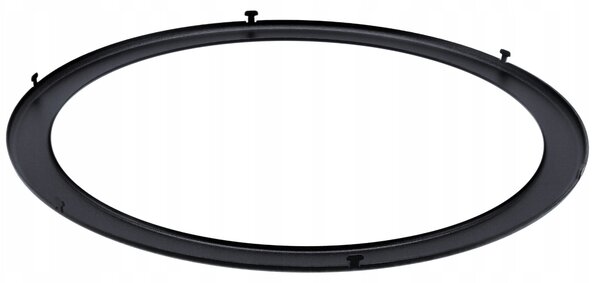 PHILIPS Okrúhly čierny rám 200mm pre panely 226,5mm 19W - dekoratívny