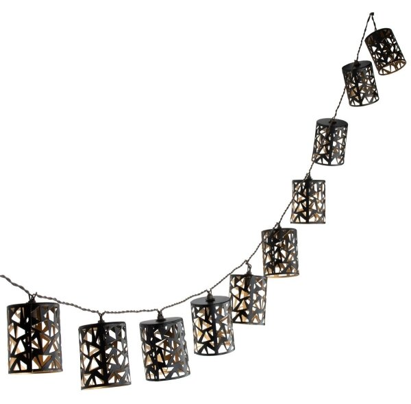 LED Solárna reťaz 10xE12/3,65m IP44 teplá biela