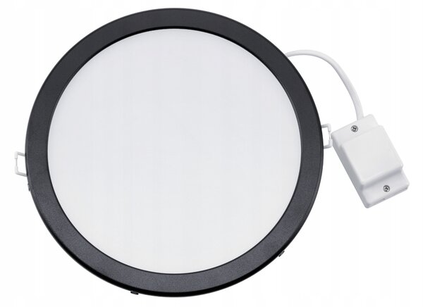 PHILIPS Okrúhly čierny rám 200mm pre panely 226,5mm 19W - dekoratívny