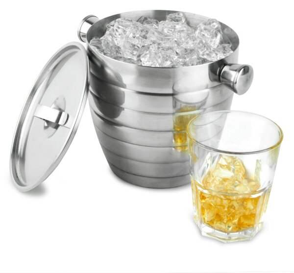 Bar@drinkstuff Manhattan Nights nerezové vedro na ľad