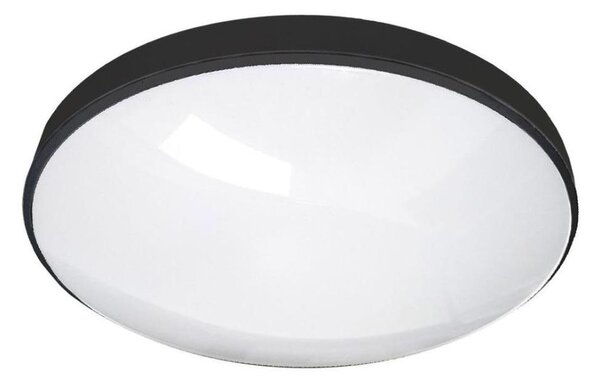 LED Kúpeľňové stropné svietidlo CIRCLE LED/12W/230V 4000K pr. 25 cm IP44 čierna